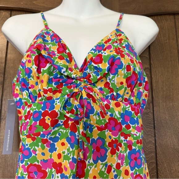 NWT Anthropologie Faithfull the Brand Shayna Midi Dress in La Fortuna Floral M - Picture 6 of 16